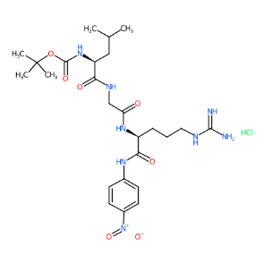 鲎试剂三肽|Boc-Leu-Gly-Arg-pNA.HCl|71730-95-5