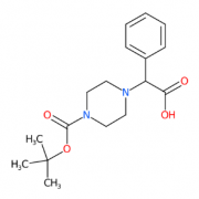 2-(4-Boc-piperazinyl)-2-phenylacetic acid | 347186-49-6